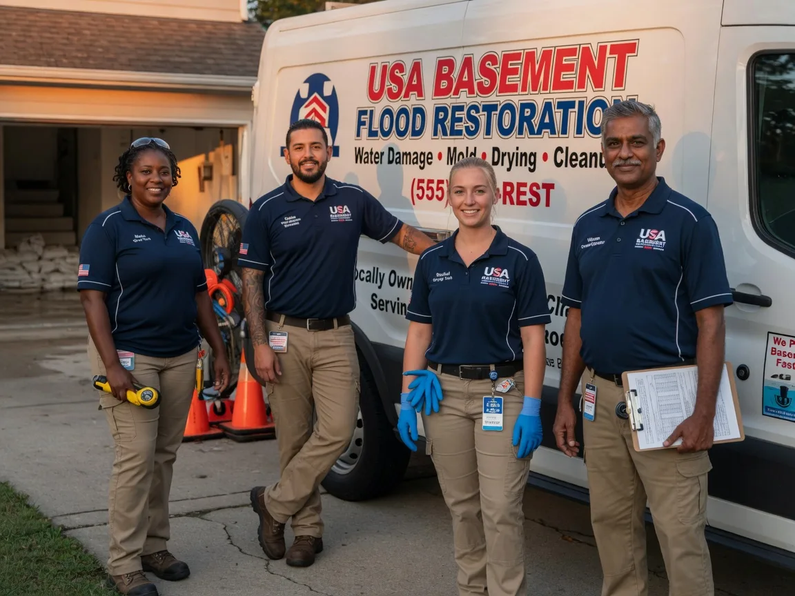 Basement Flood Cleanup company in Canton, MS